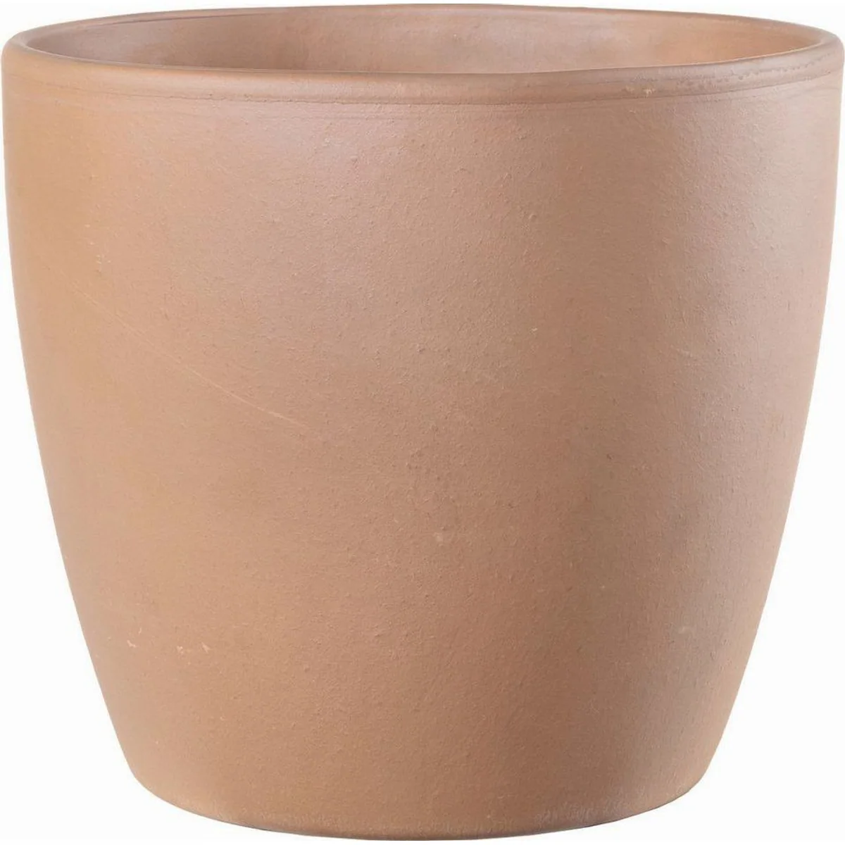 Deroma Egg Pot, klassisches Design, aus hochwertiger Terrakotta — Ø 19 x 17 cm, frostfest, atmungsaktiv