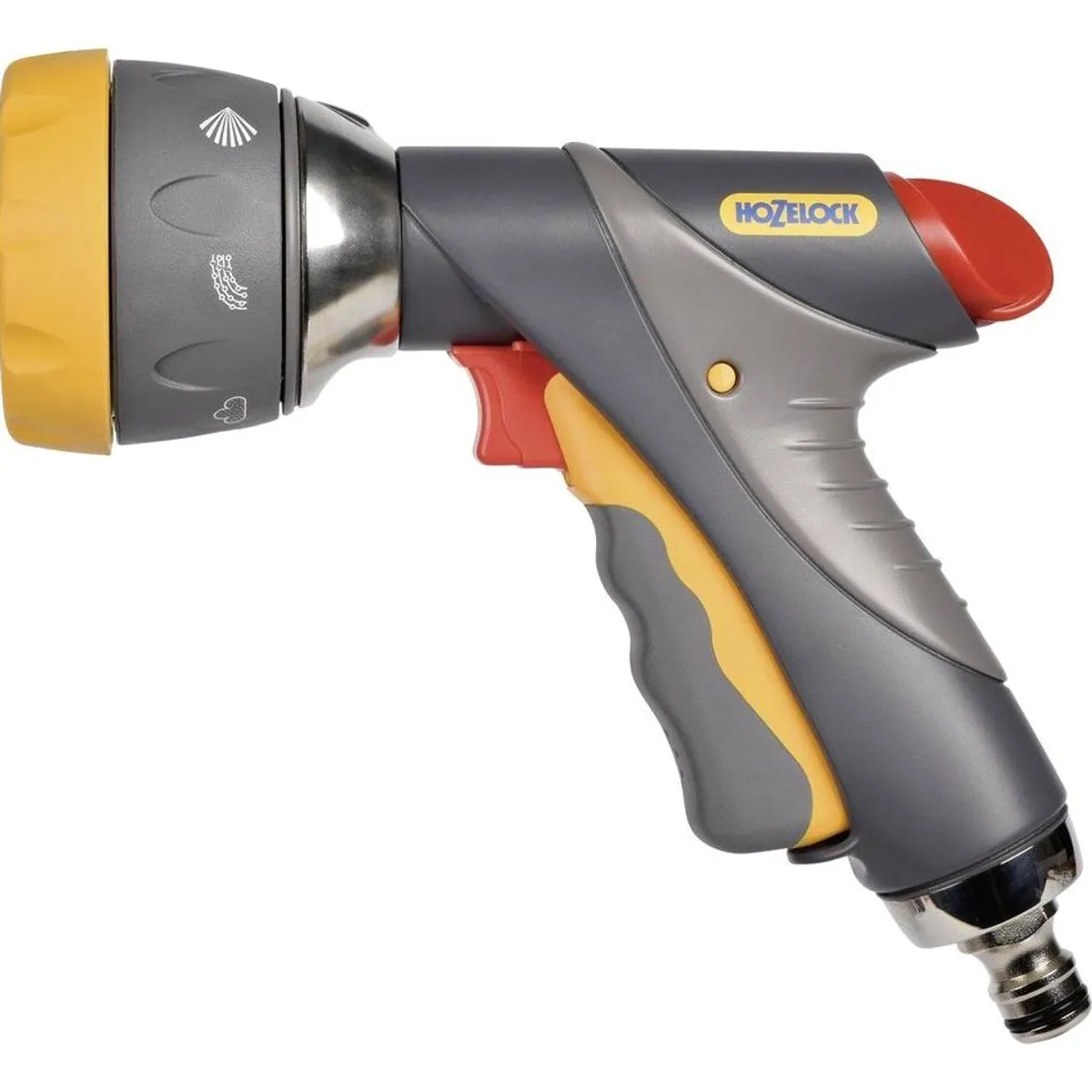 Hozelock Multi Spray Pro Gartenbrause, ergonomischer Griff, sieben Sprühmuster