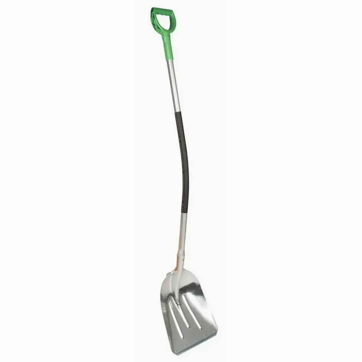 Kerbl Schaufel, leichter Aluminiumstiel, ergonomischer D-Griff — ideal für Garten und Hof
